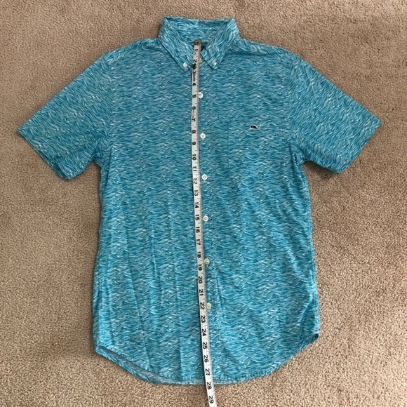 Vineyard Vines Mens Slim Fit Tucker Shirt XS Blue - Picture 10 of 13